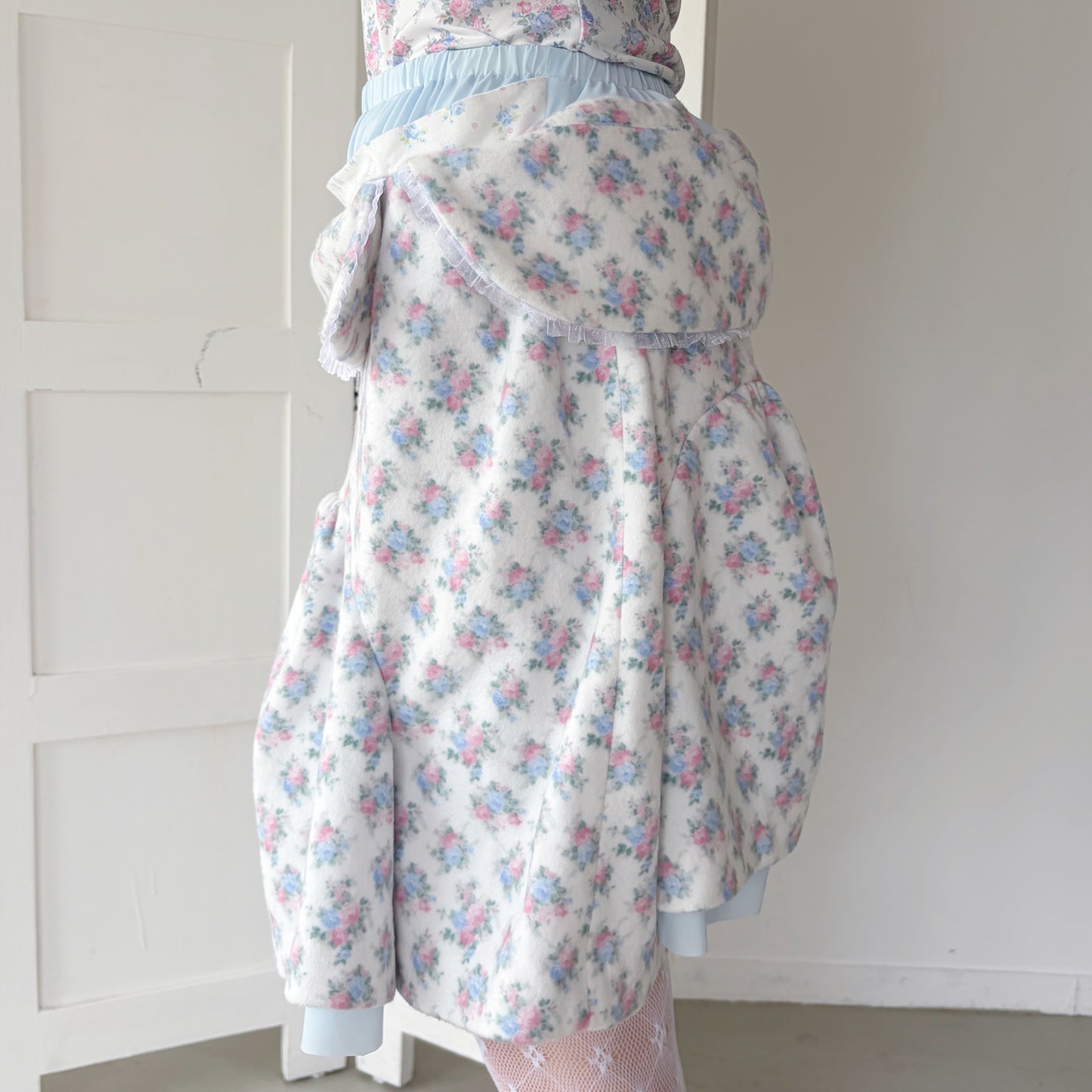 COMFY SKIRT / WHITE / レイヤードスカート