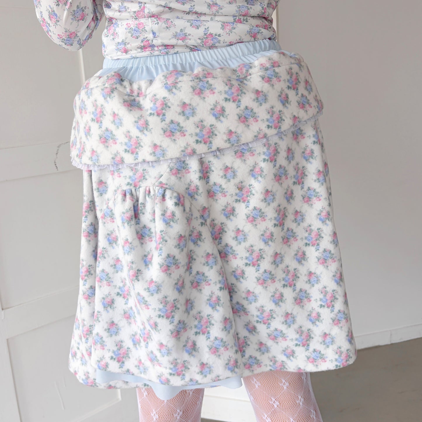 COMFY SKIRT / WHITE / レイヤードスカート