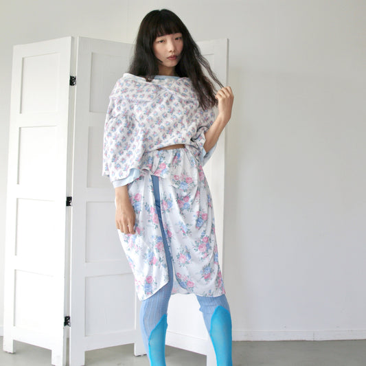 COMFY SKIRT / WHITE / レイヤードスカート