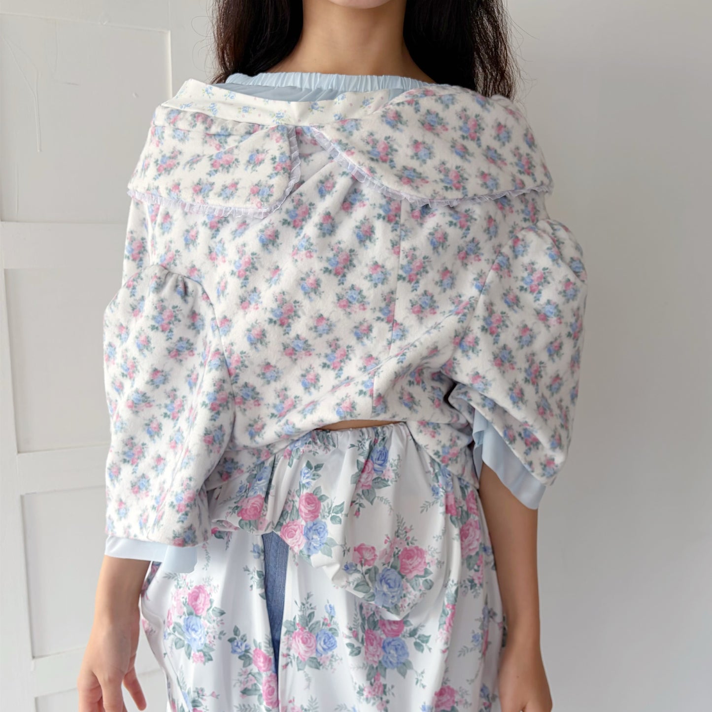 COMFY SKIRT / WHITE / レイヤードスカート