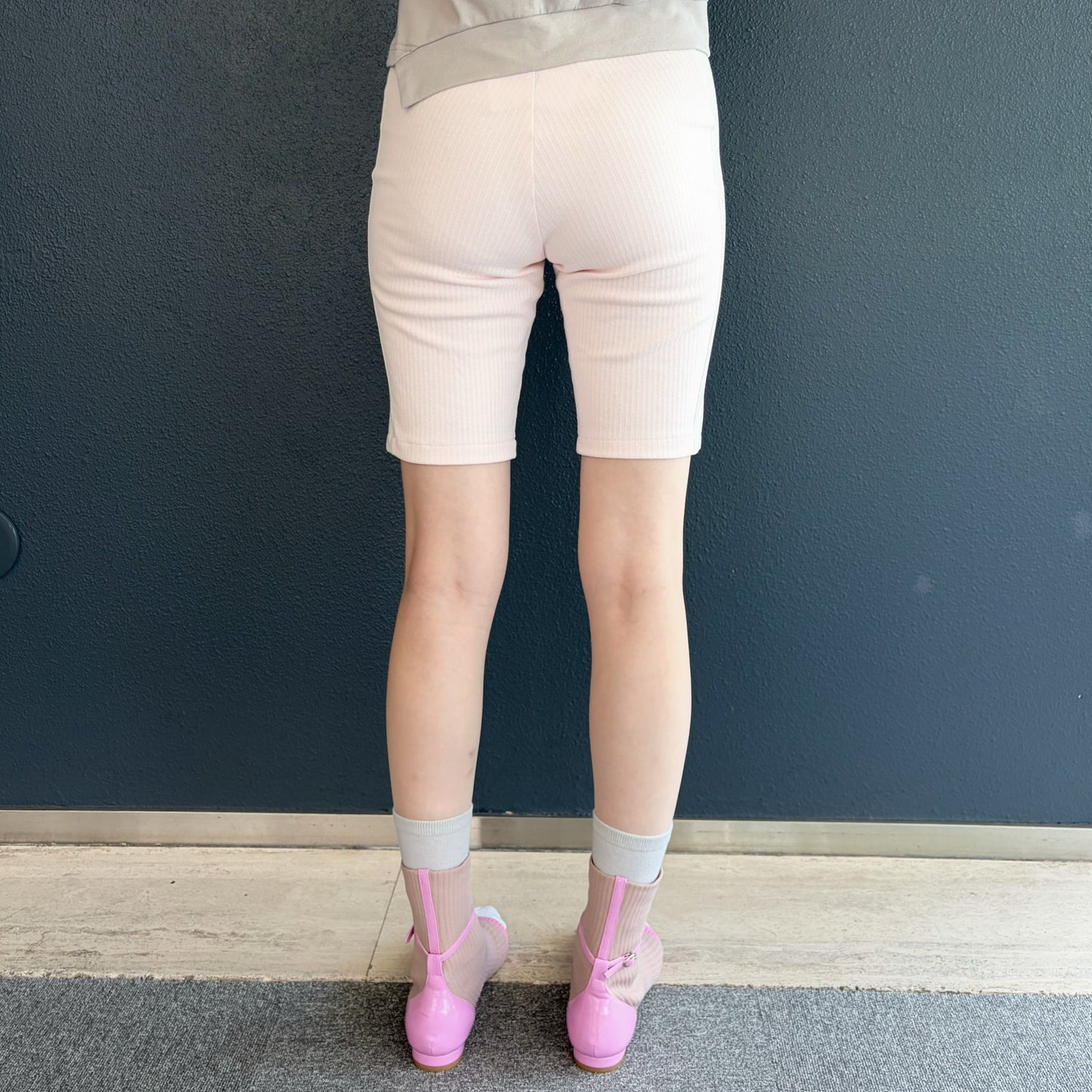 print medium shorts / flower / プリントミディアムショーツ