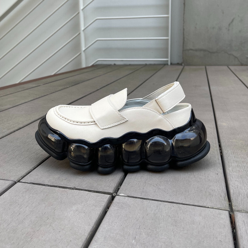 NEW JEWELRY LOAFER / BEIGE × BLACK / MIKIOSAKABEシューズ