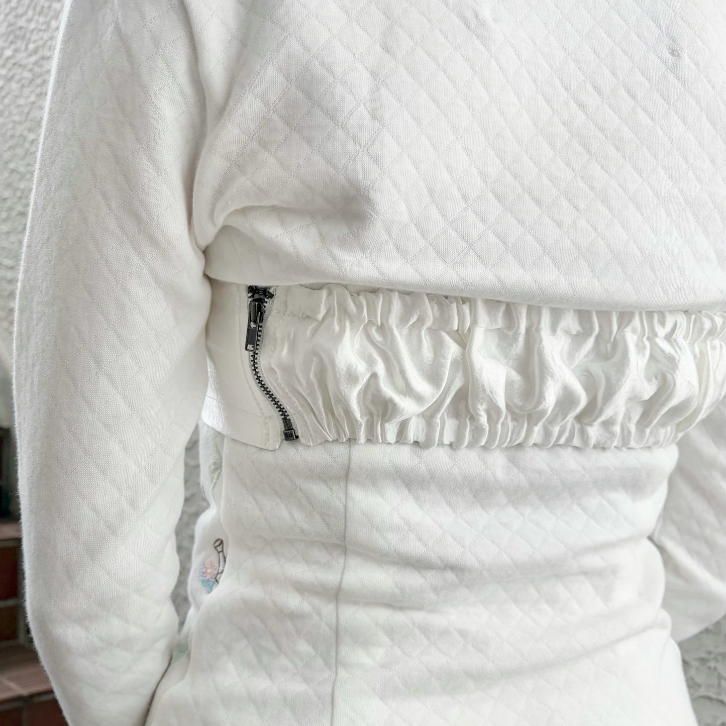 CORSET HEART / WHITE / コルセットトップ