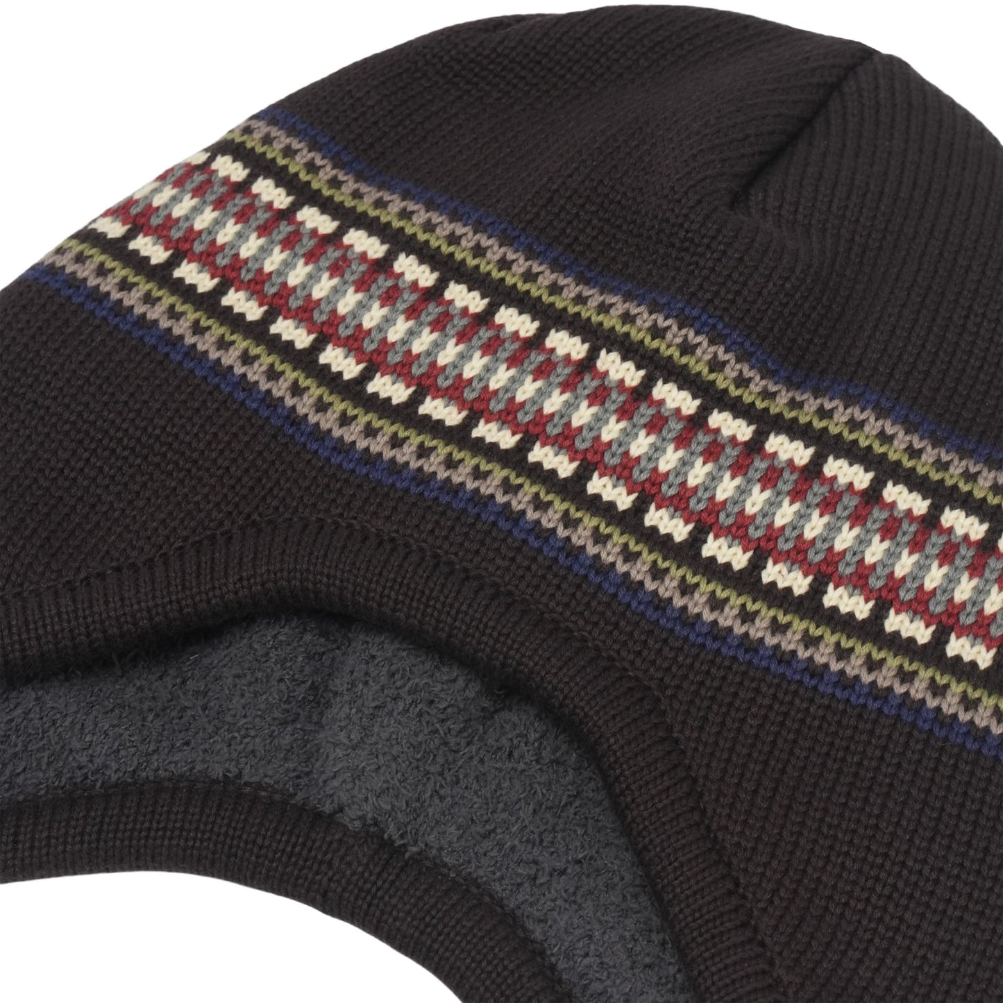 EARFLAP BEANIE / BROWN / イヤーフラップビーニー