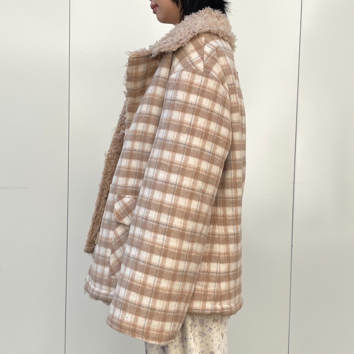 Be My Letter Coat / Beige / リバーシブルジャケット