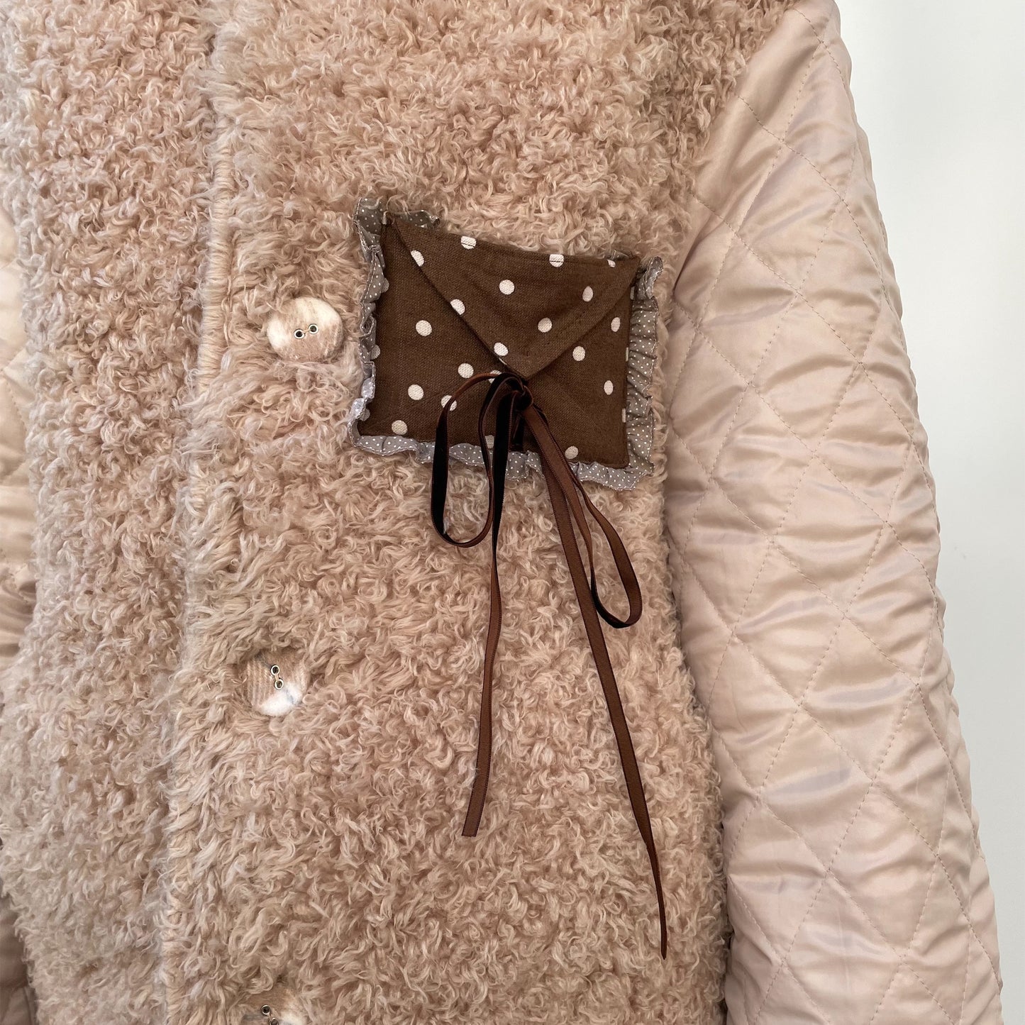 Be My Letter Coat / Beige / リバーシブルジャケット