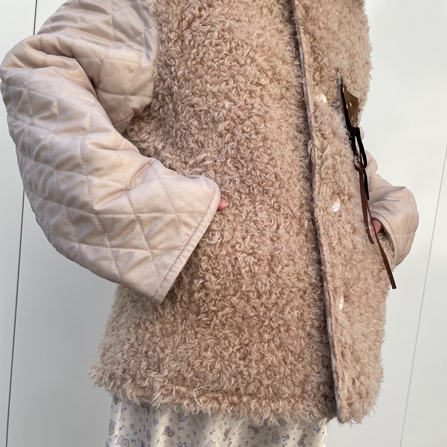 Be My Letter Coat / Beige / リバーシブルジャケット