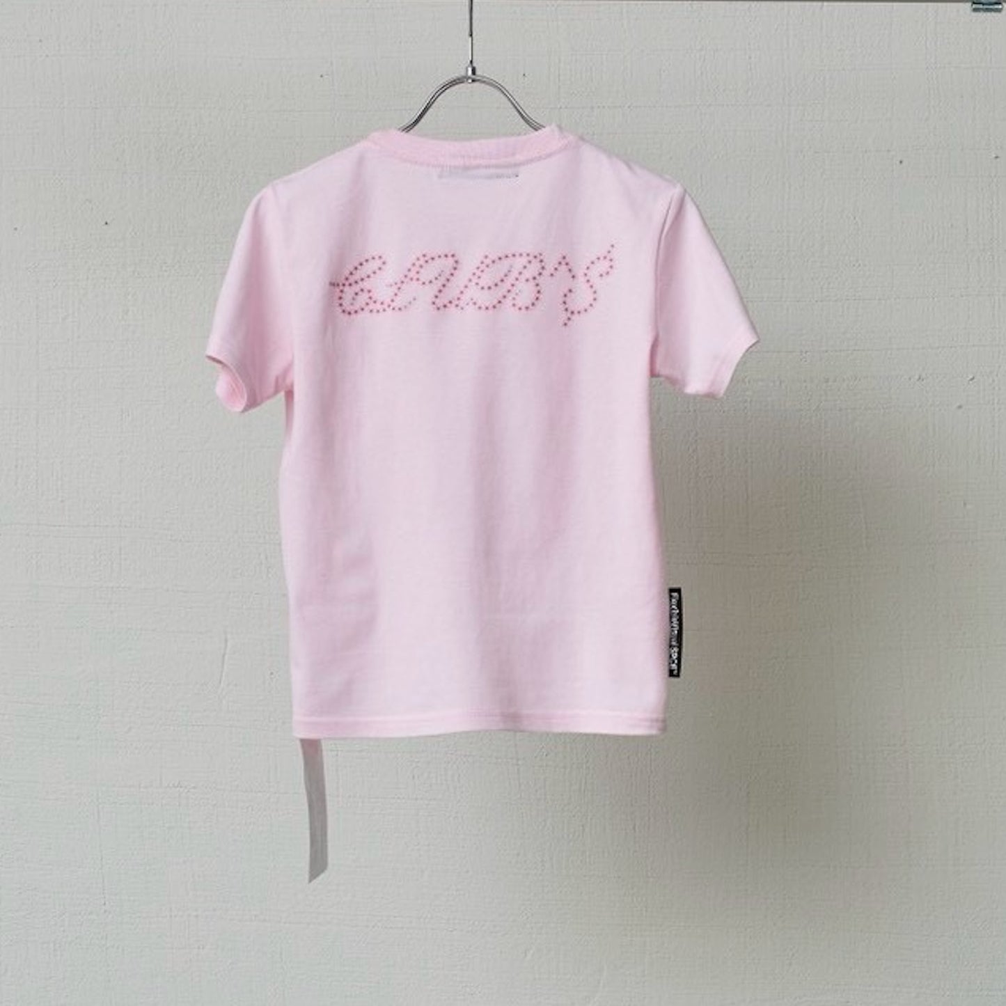 ROMintheFloor TEE / PINK / グラフィックプリントTシャツ