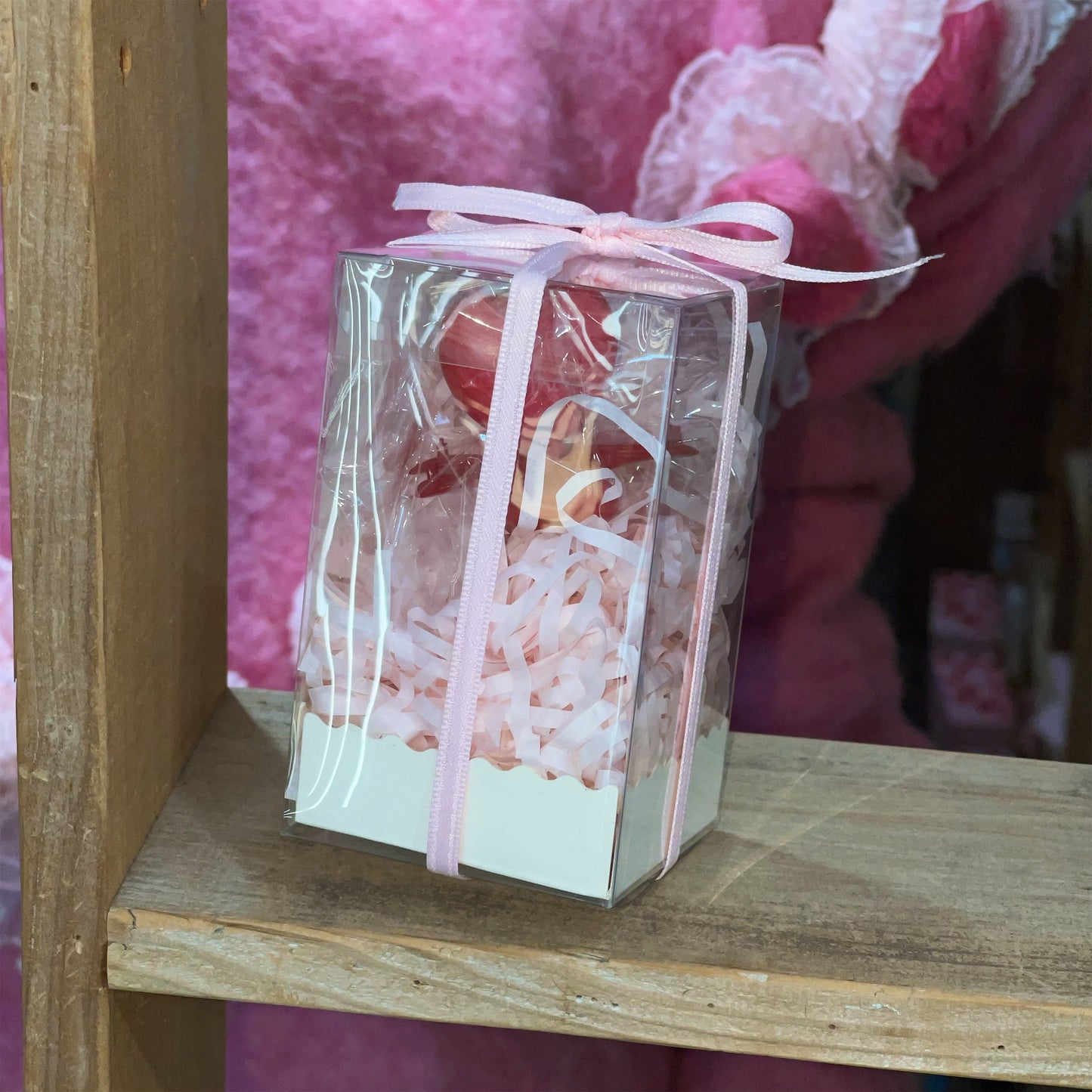 HBD Candle Keychain / red / キーリング