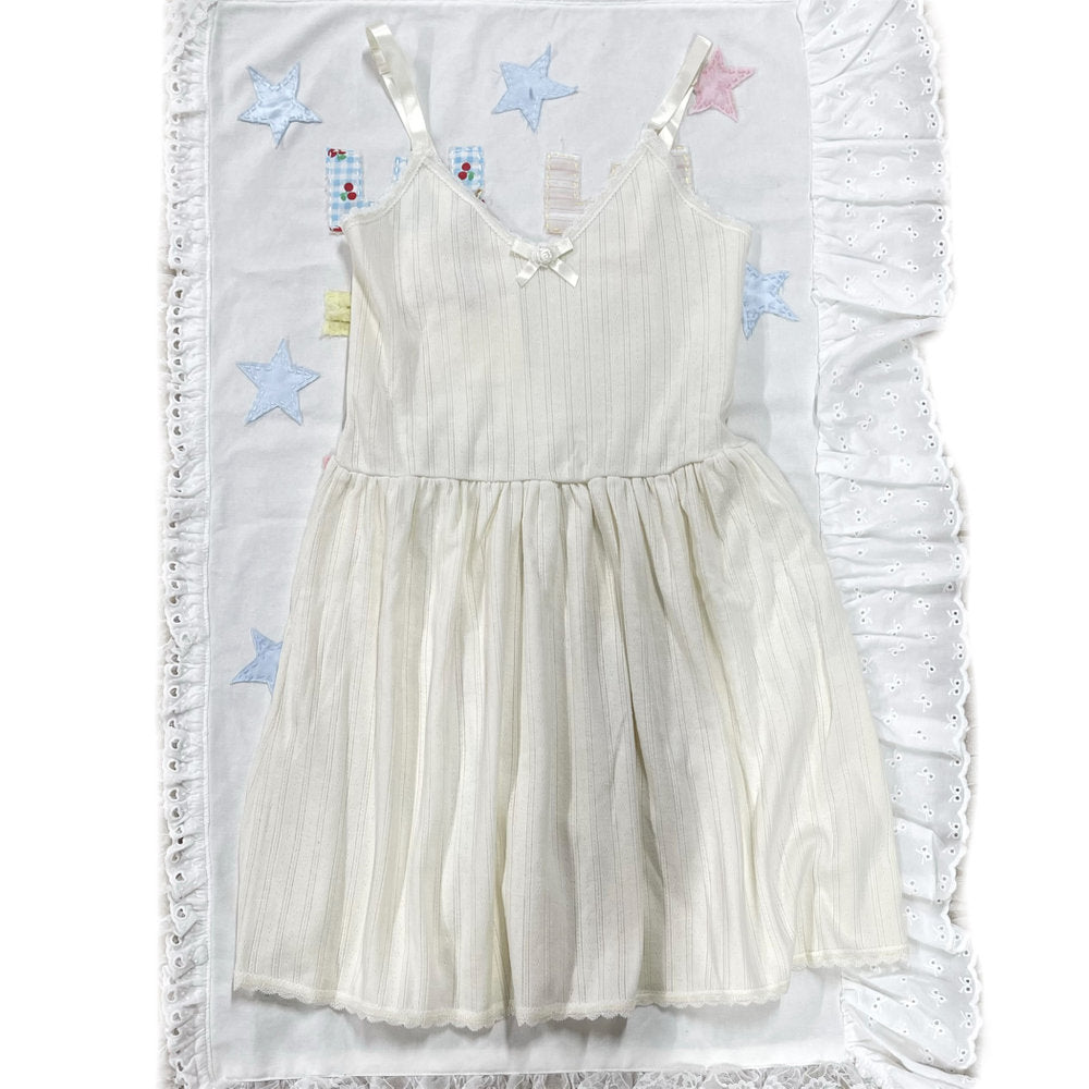 Posey jersey dress / Cream / ジャージドレス