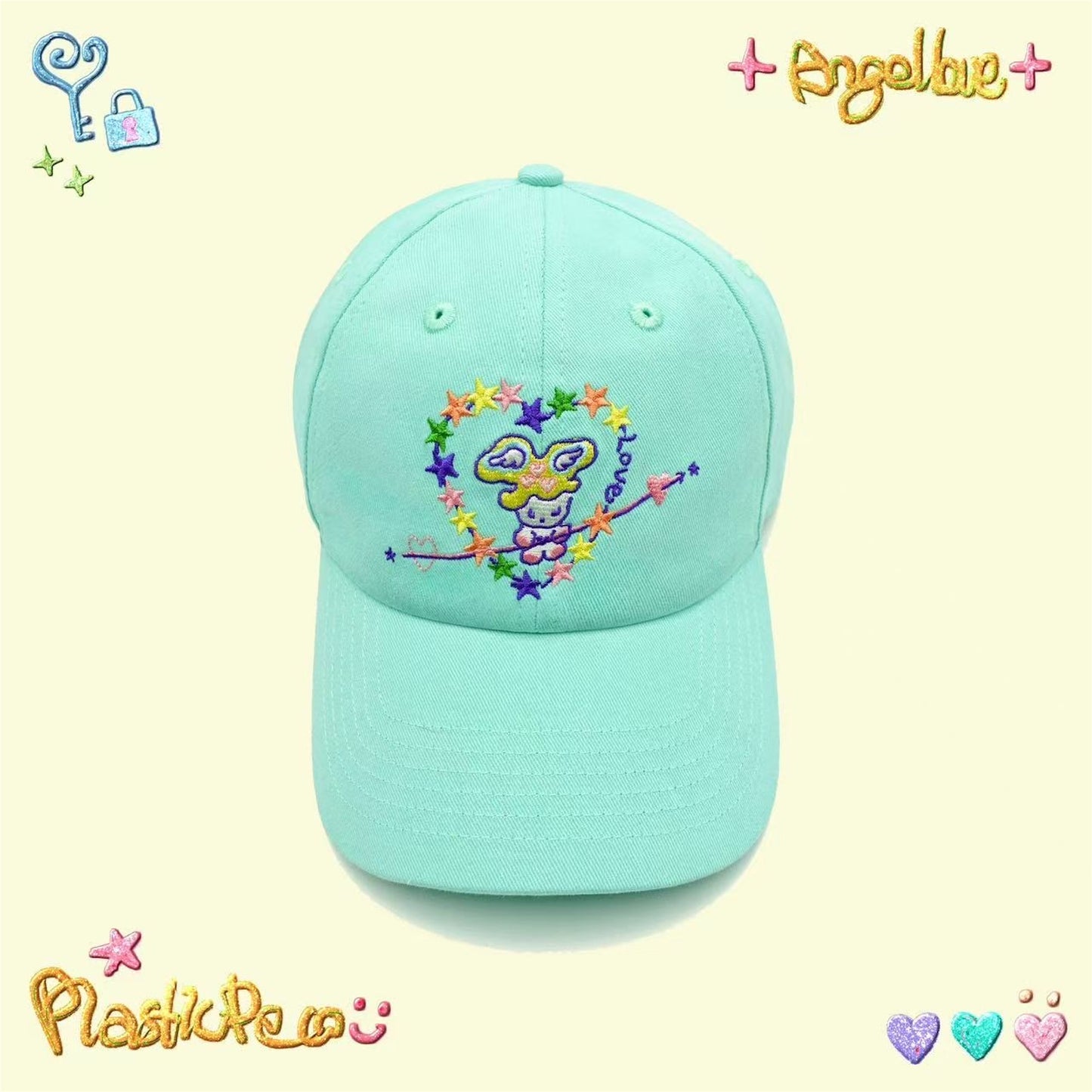 【plasticpeco】Starlit Love Angel - Cap / キャップ