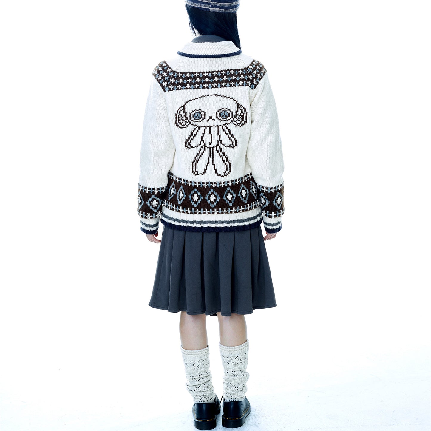 MORI KNEE SOCKS / IVORY / ニーソックス