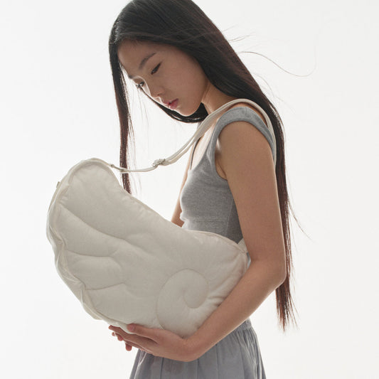 03 WING BAG / WHITE / ウィングバッグ