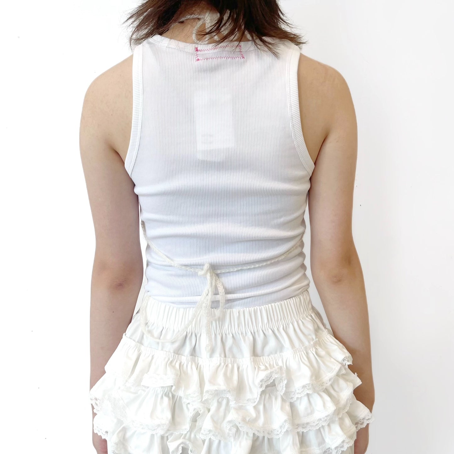 Tulle bra / white / チュールブラ
