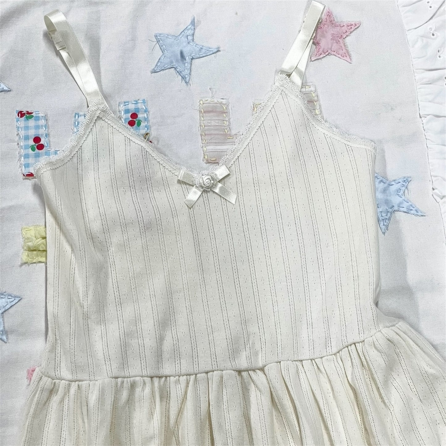 Posey jersey dress / Cream / ジャージドレス