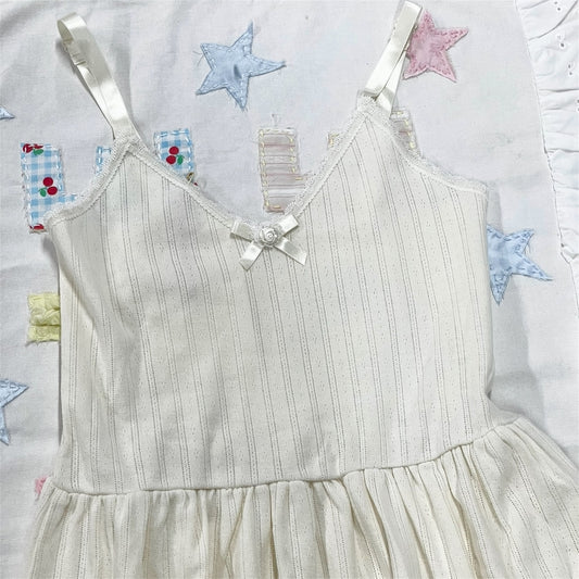 Posey jersey dress / Cream / ジャージドレス