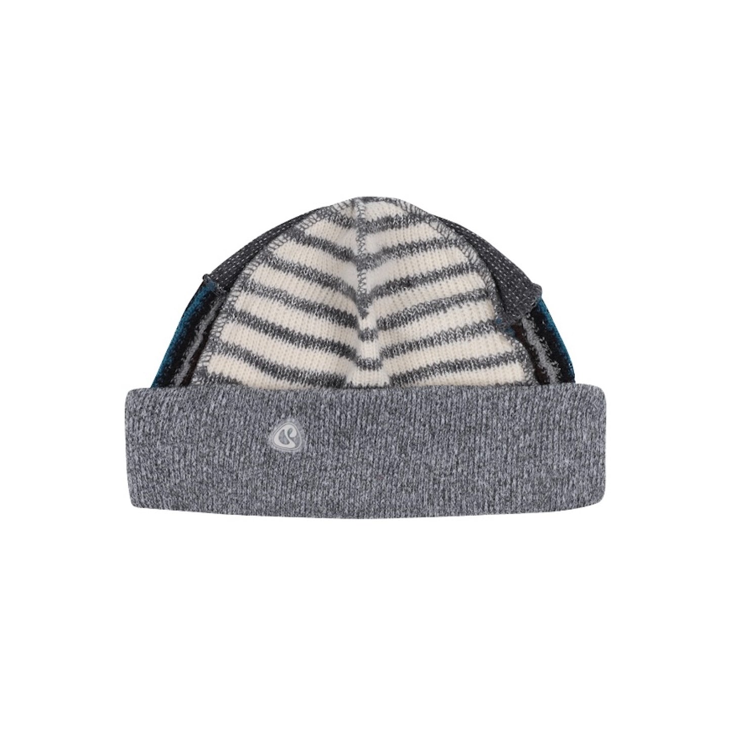 PATCHWORK BEANIE / GREY / パッチワークビーニー