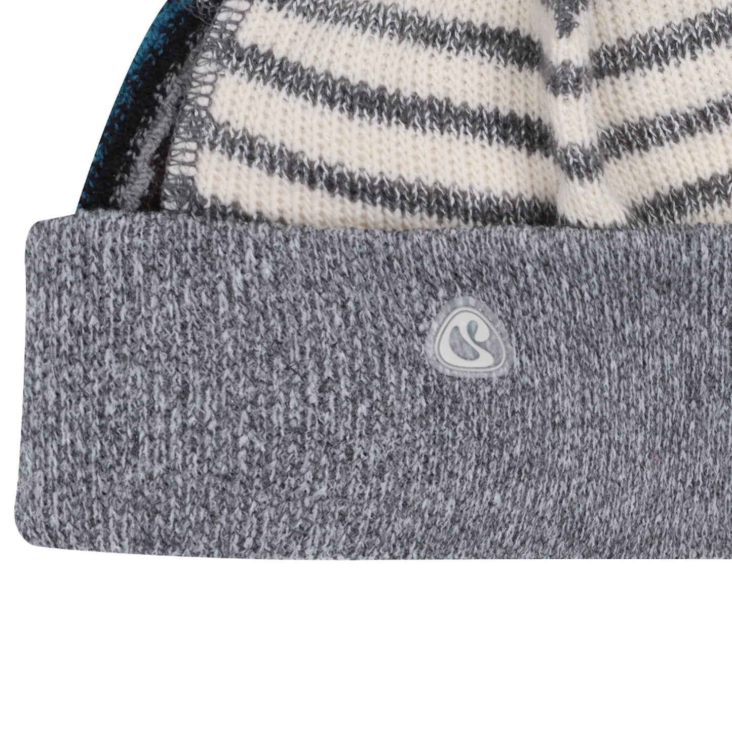 PATCHWORK BEANIE / GREY / パッチワークビーニー