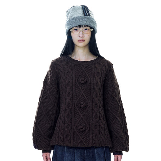 PATCHWORK BEANIE / GREY / パッチワークビーニー