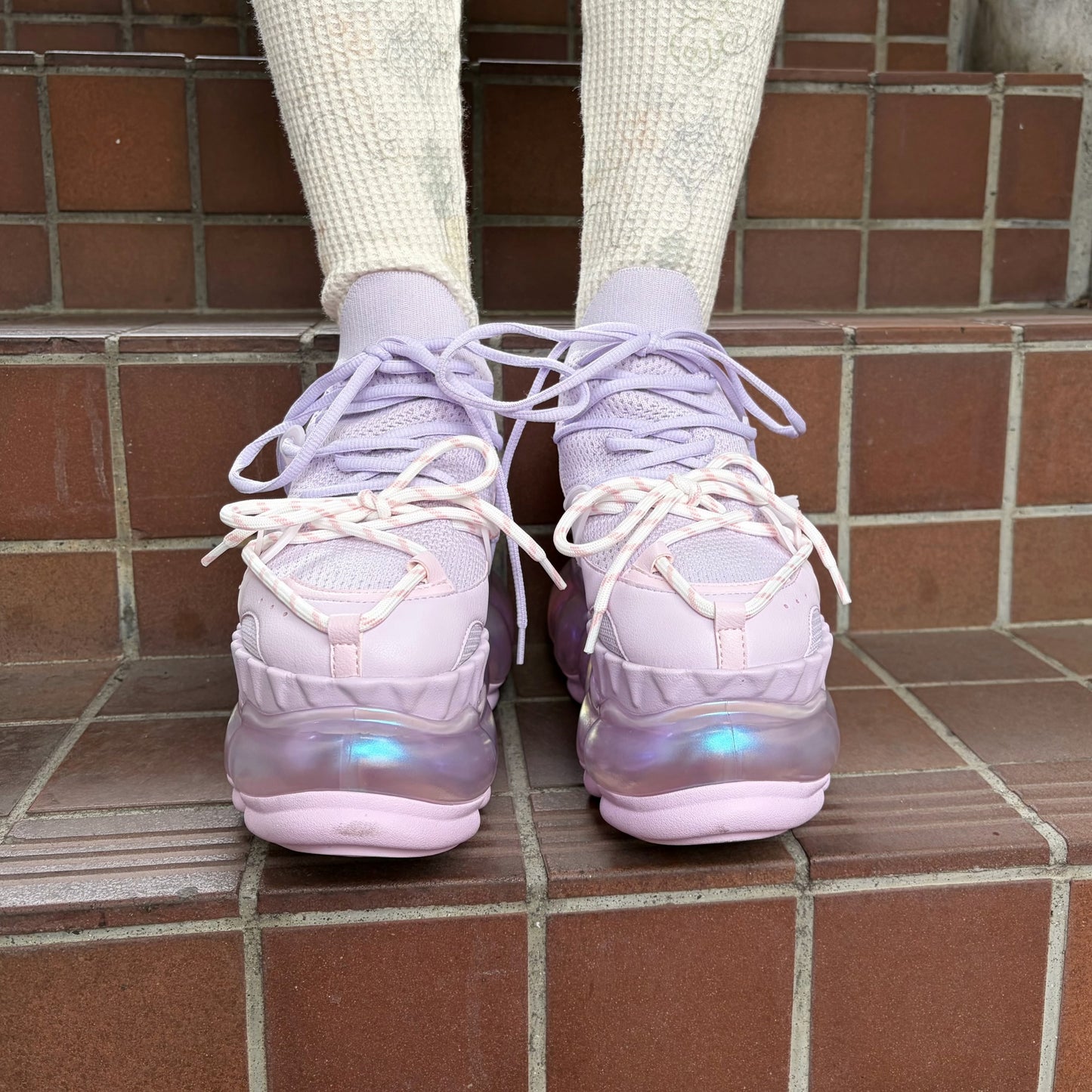 NEW JEWELRY TARTE PARALLAX / LILAC / MIKIOSAKABEハイソールスニーカー