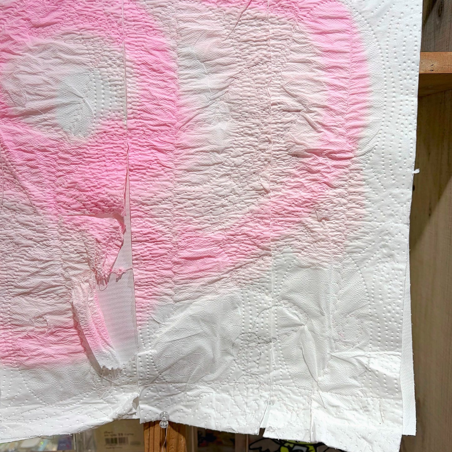 tissue flower fabric / ファブリック