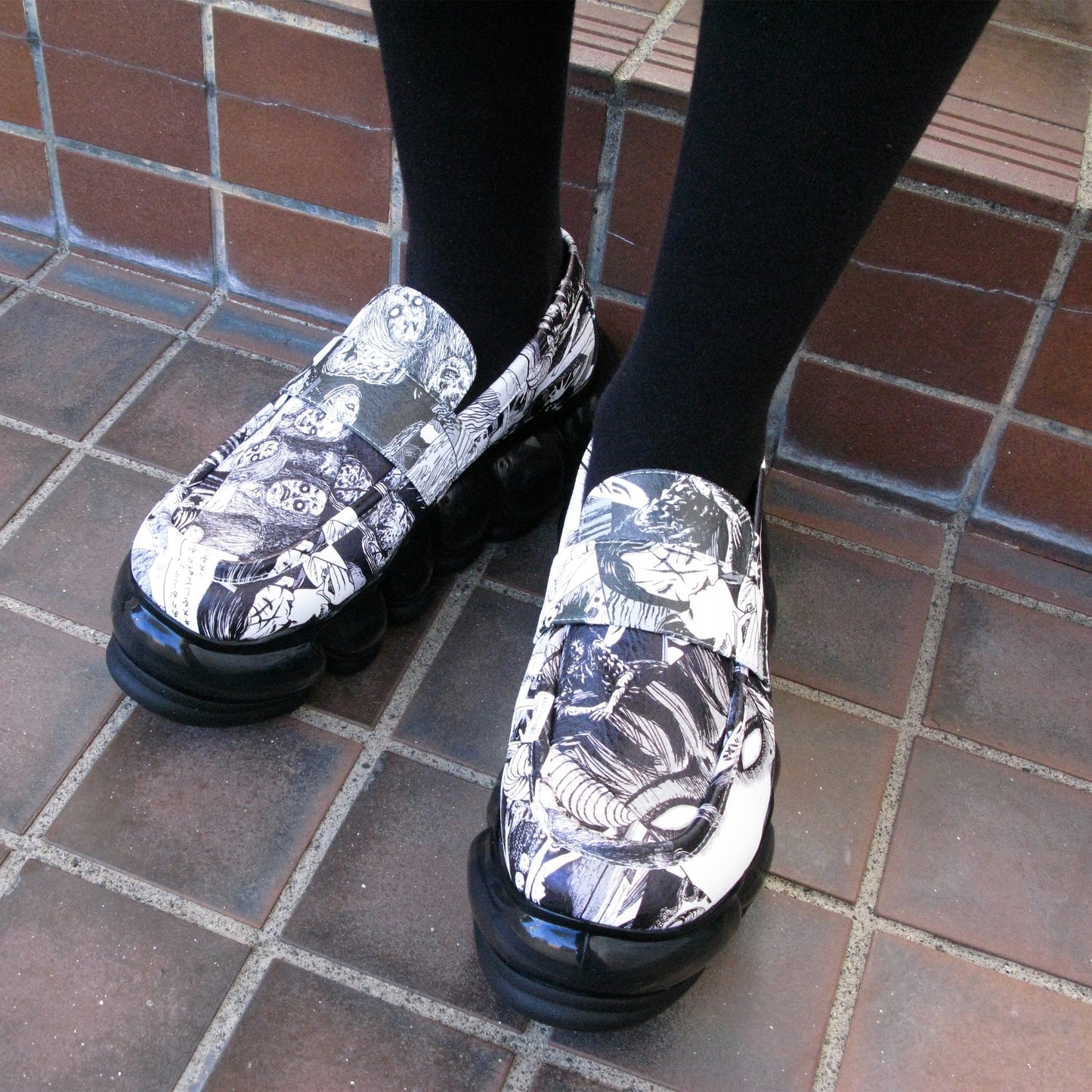 NEW ”JEWELRY”TOMIE COLLAGE LOAFER