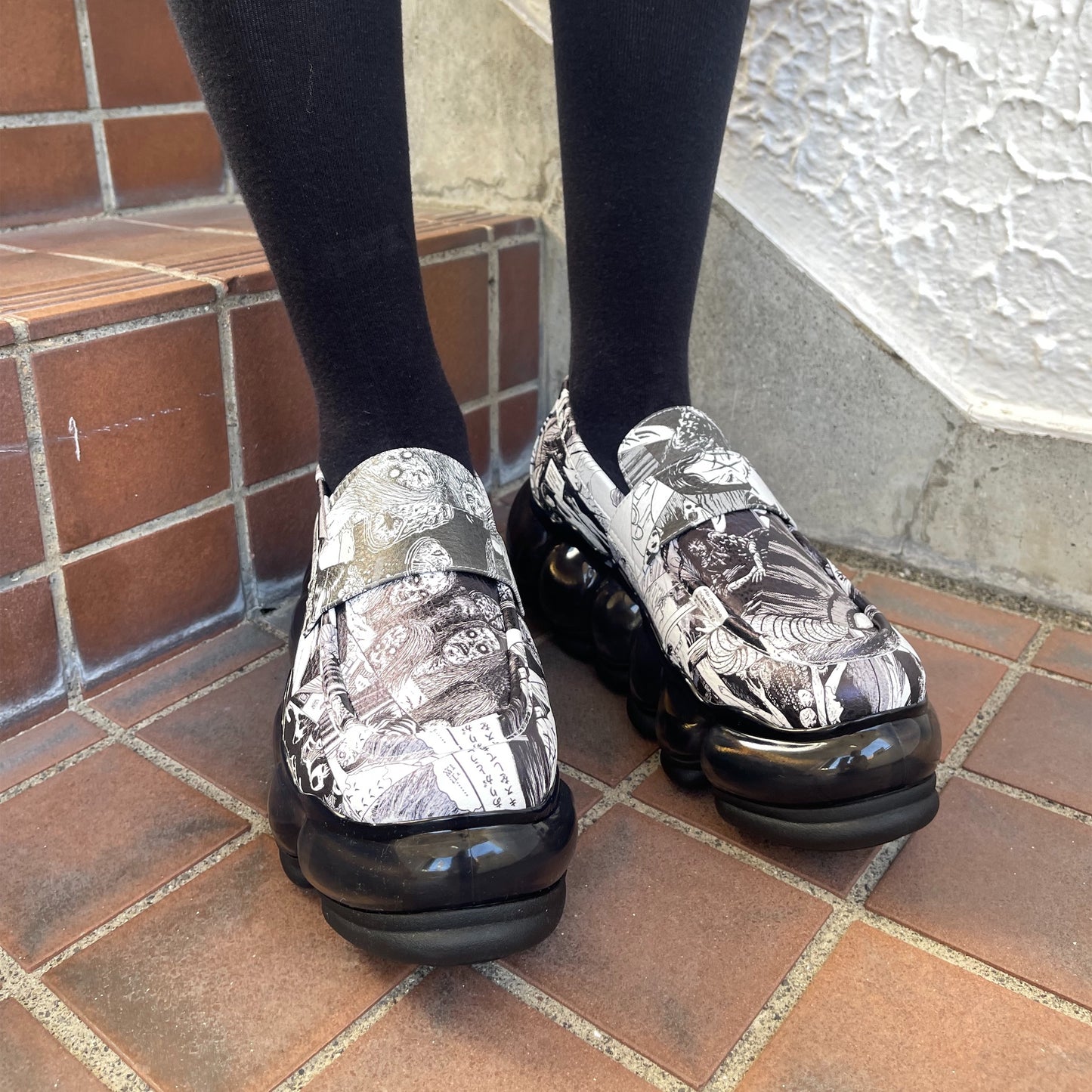 NEW ”JEWELRY”TOMIE COLLAGE LOAFER