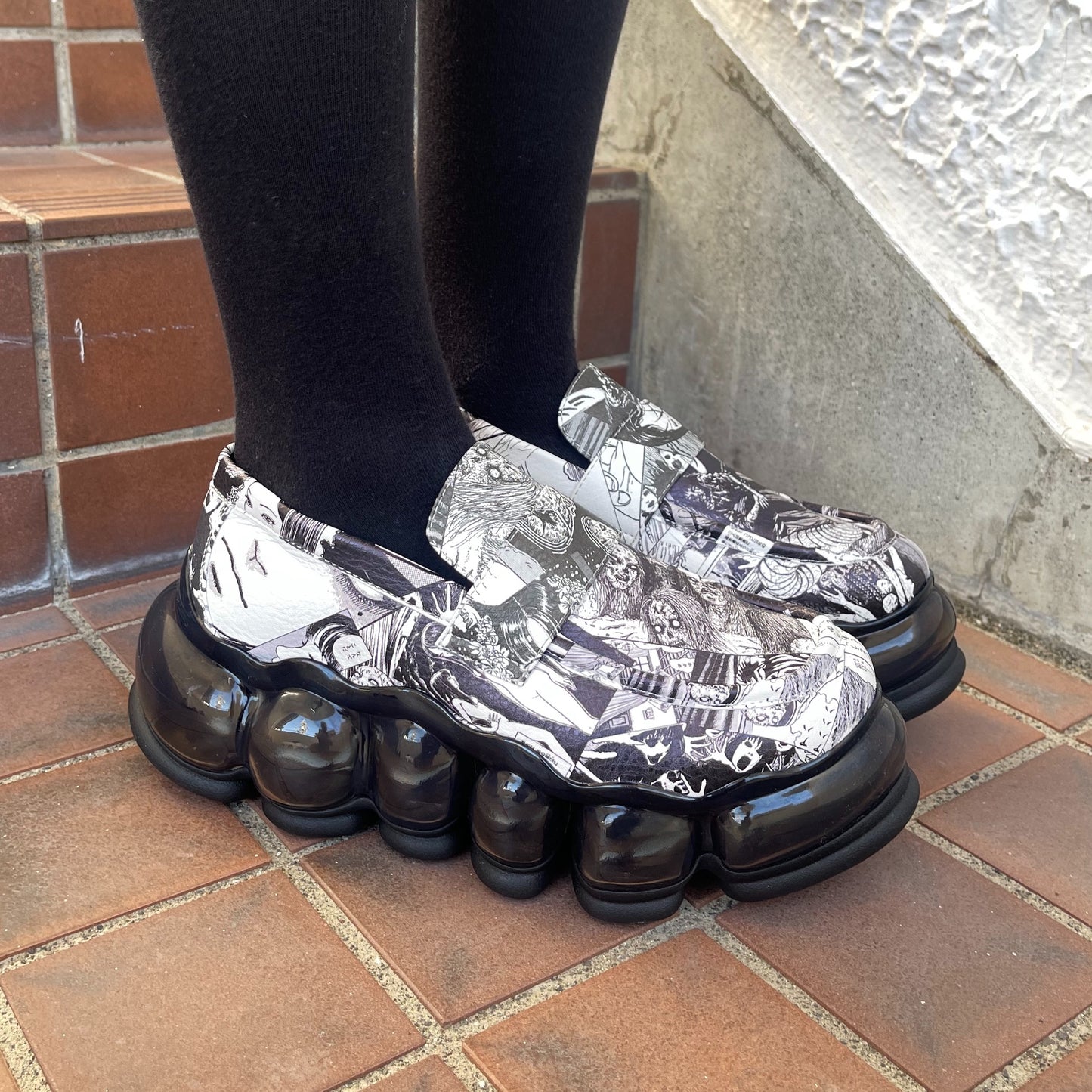 NEW ”JEWELRY”TOMIE COLLAGE LOAFER