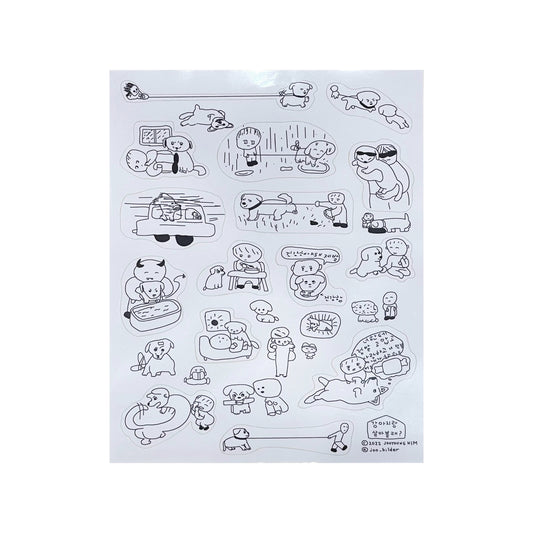 【Jooyoung Kim】Pet Life sticker / ステッカー