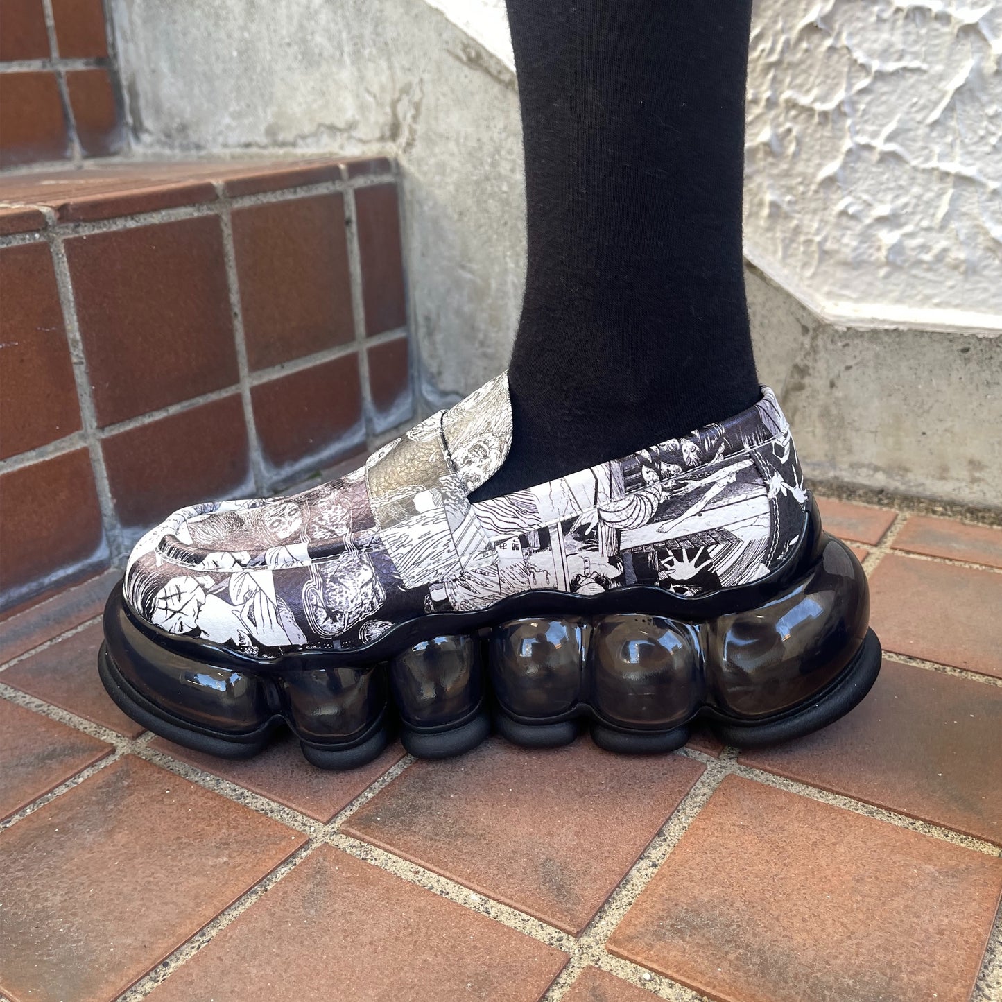 NEW ”JEWELRY”TOMIE COLLAGE LOAFER