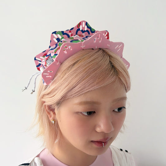 ARMORED HEADDRESS UNIT-03 KIDILL MODEL KIDILL × CTCTYO / PINK FLOWER / ヘッドドレス / 中央庁戦術工芸コラボレーション
