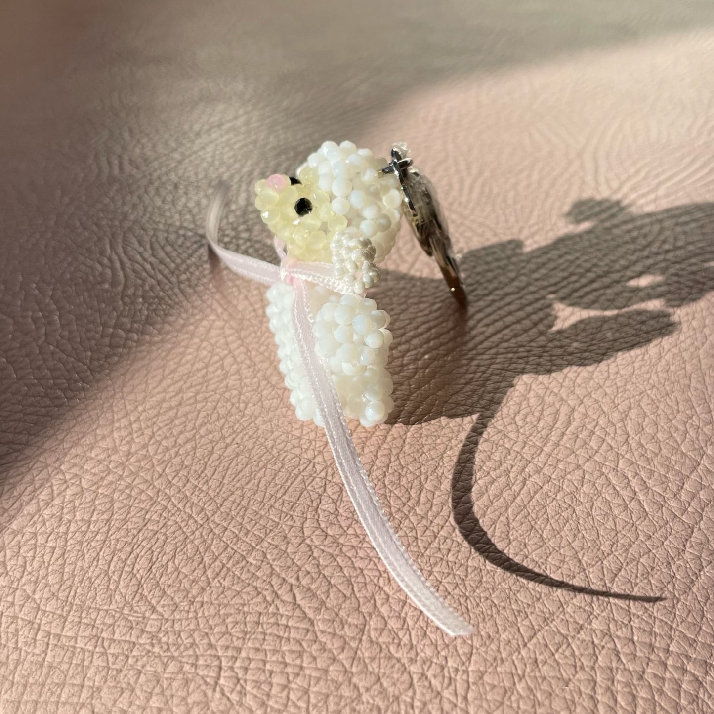 lamb Beads Key Ring / ひつじのビーズキーリング | シープ / SHEEP