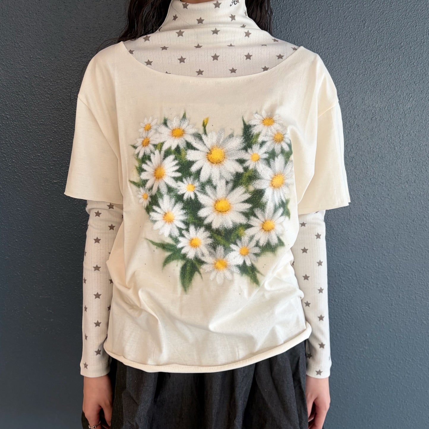 [F.E.E.S] miss daisy top / light beige / デイジートップ