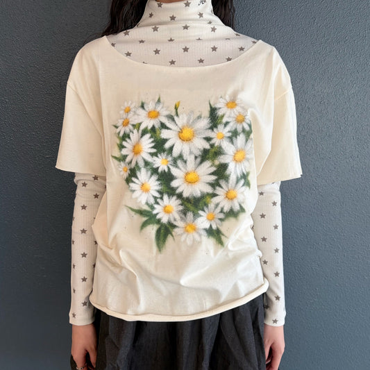[F.E.E.S] miss daisy top / light beige / デイジートップ