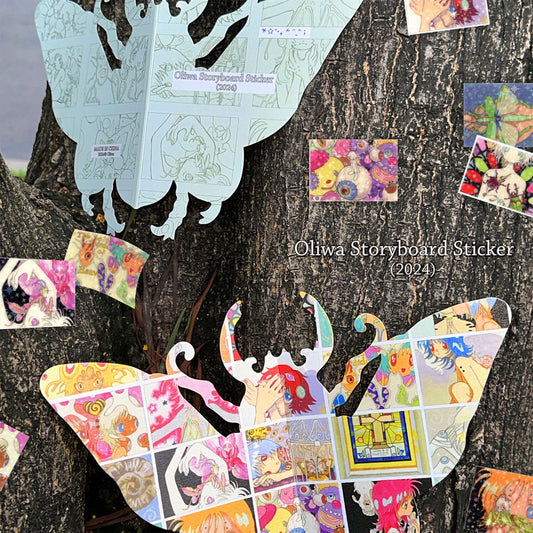 【oliwa】Storyboard Sticker 2024(set) / ステッカーセット