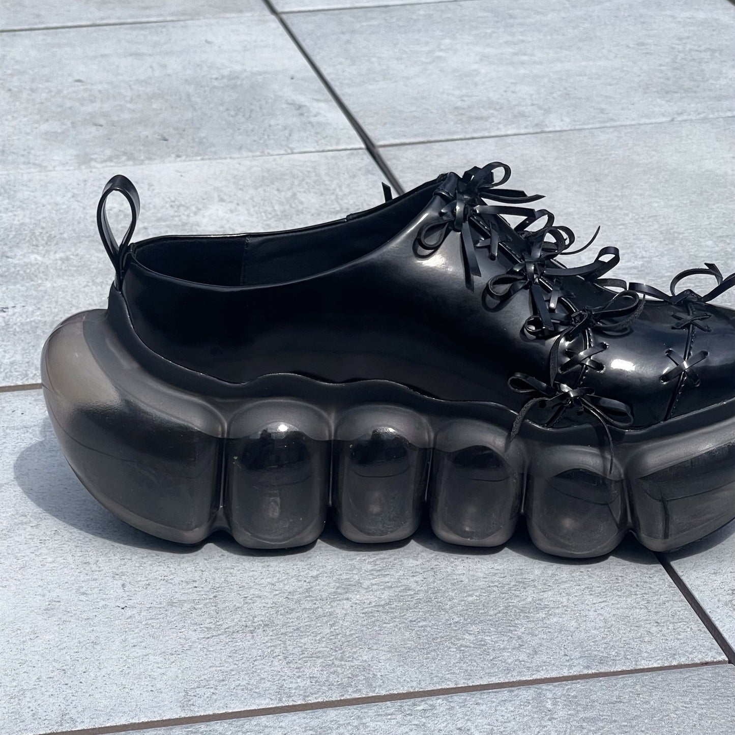 JEWELRY BUBBLE TINY RIBBON SABO / BLACK / MIKIOSAKABEサボ