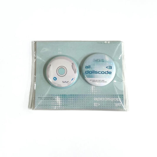 【alldollscode】mini badge set / ミニバッジセット
