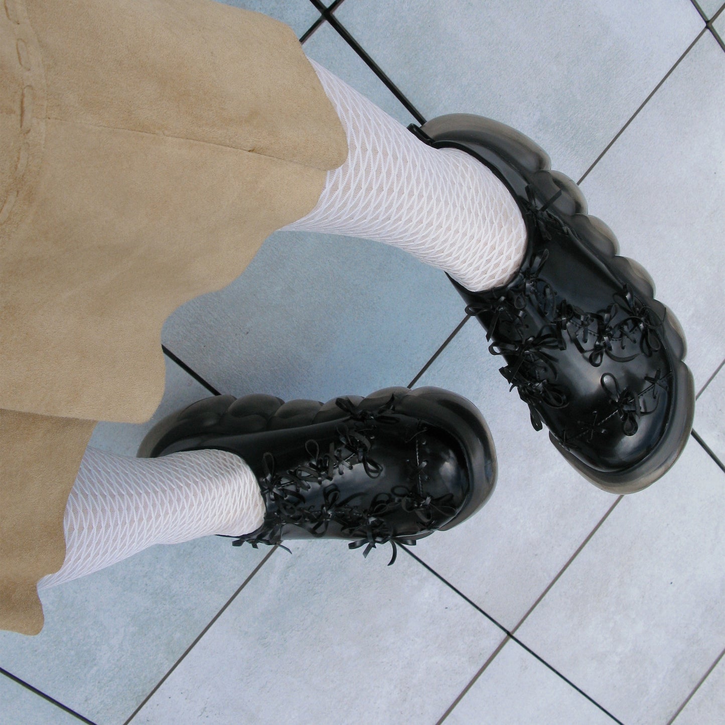 JEWELRY BUBBLE TINY RIBBON SABO / BLACK / MIKIOSAKABEサボ