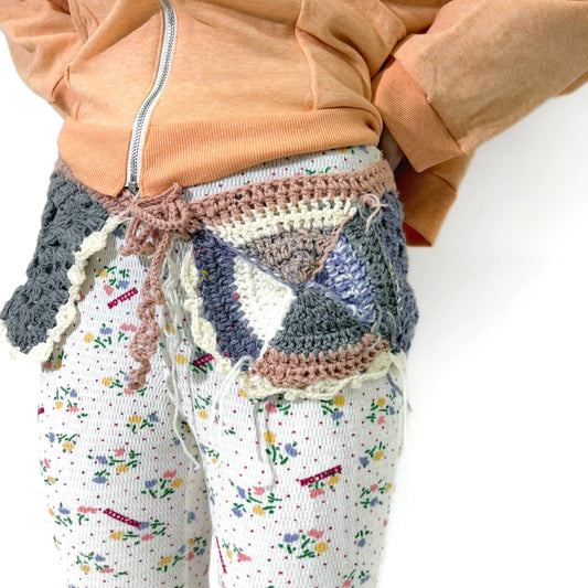 Wrap skirt / Mix / ラップニットスカート