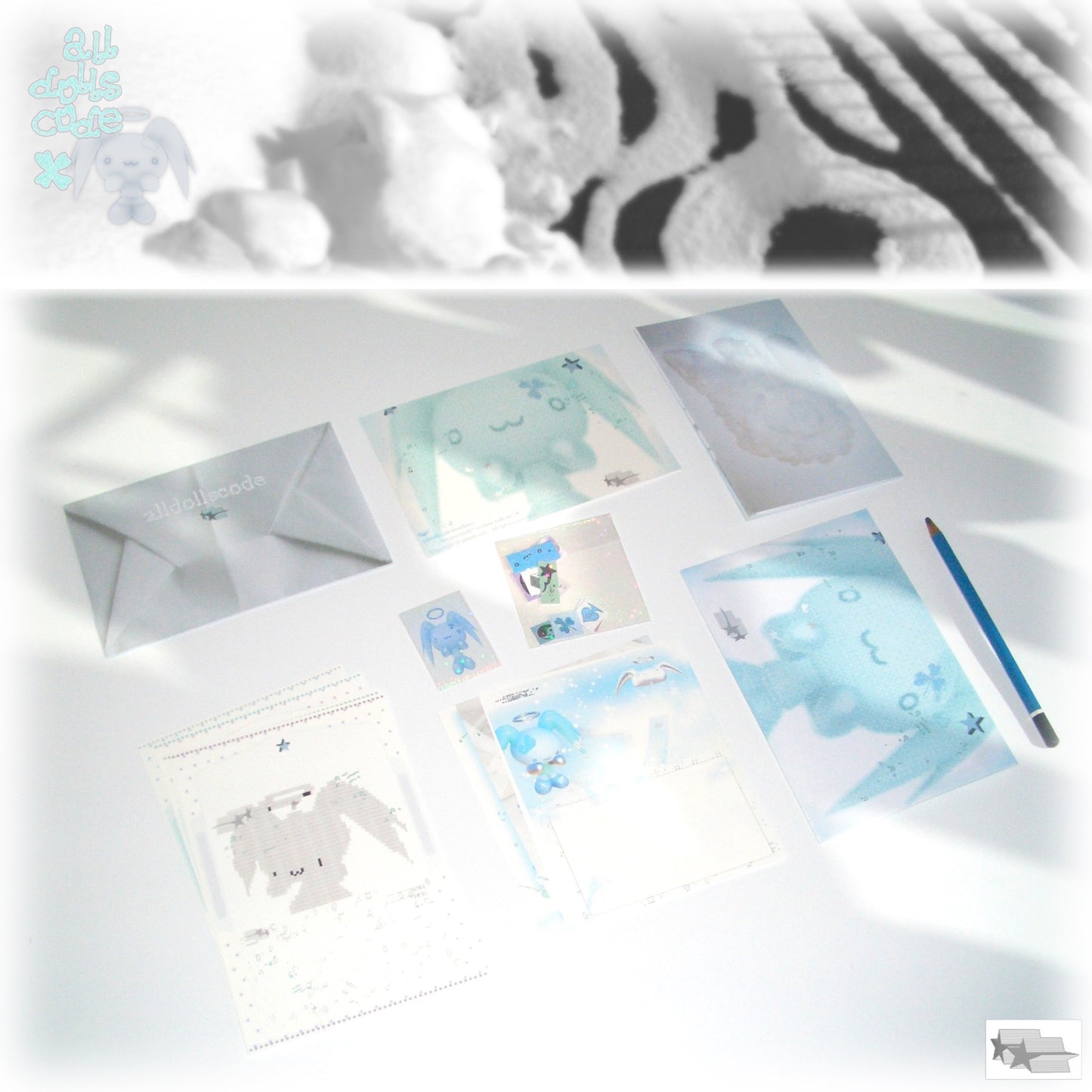 【alldollscode】Winter Correspondence / レターセット