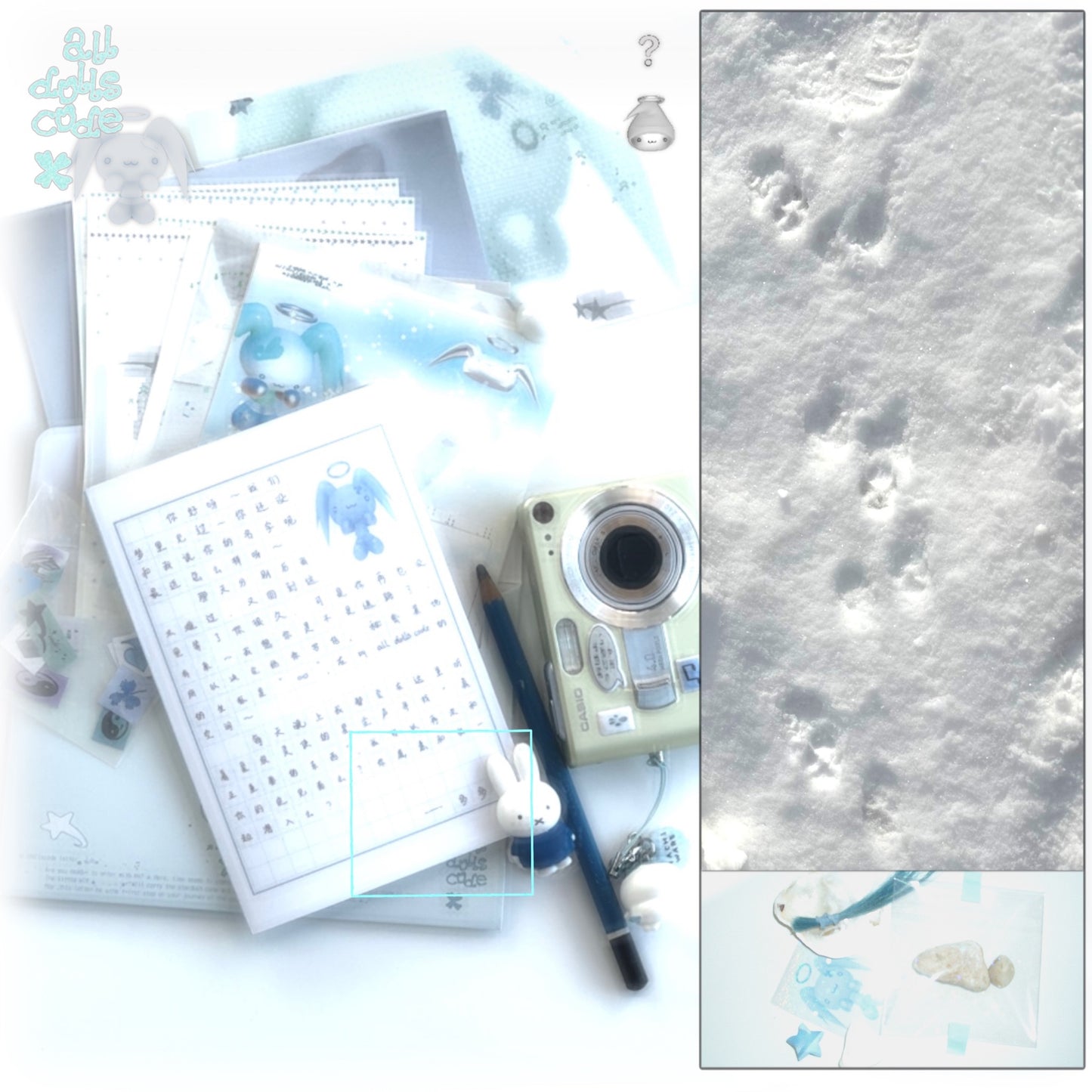 【alldollscode】Winter Correspondence / レターセット
