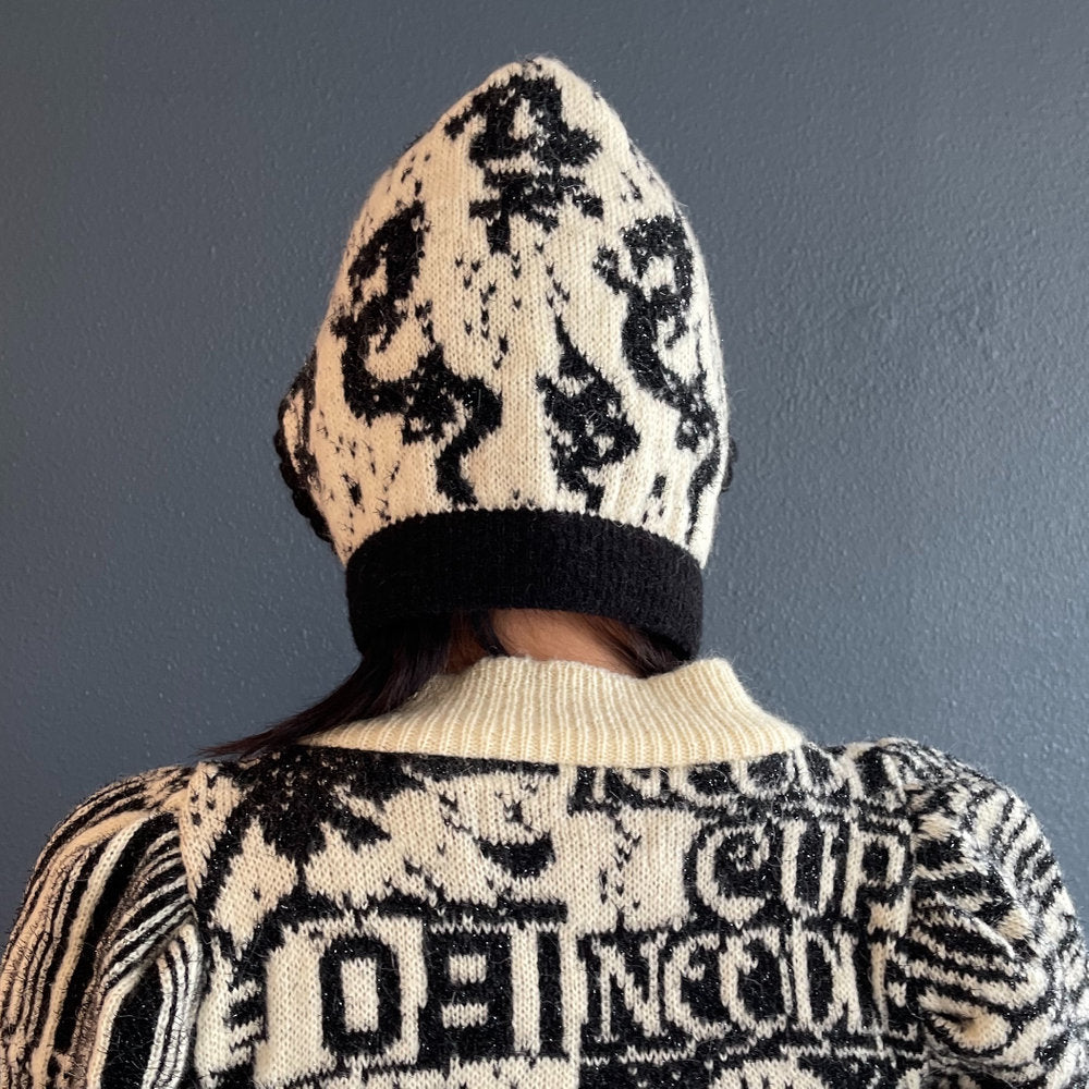 Ties Balaclava / White & Black / バラクラバ