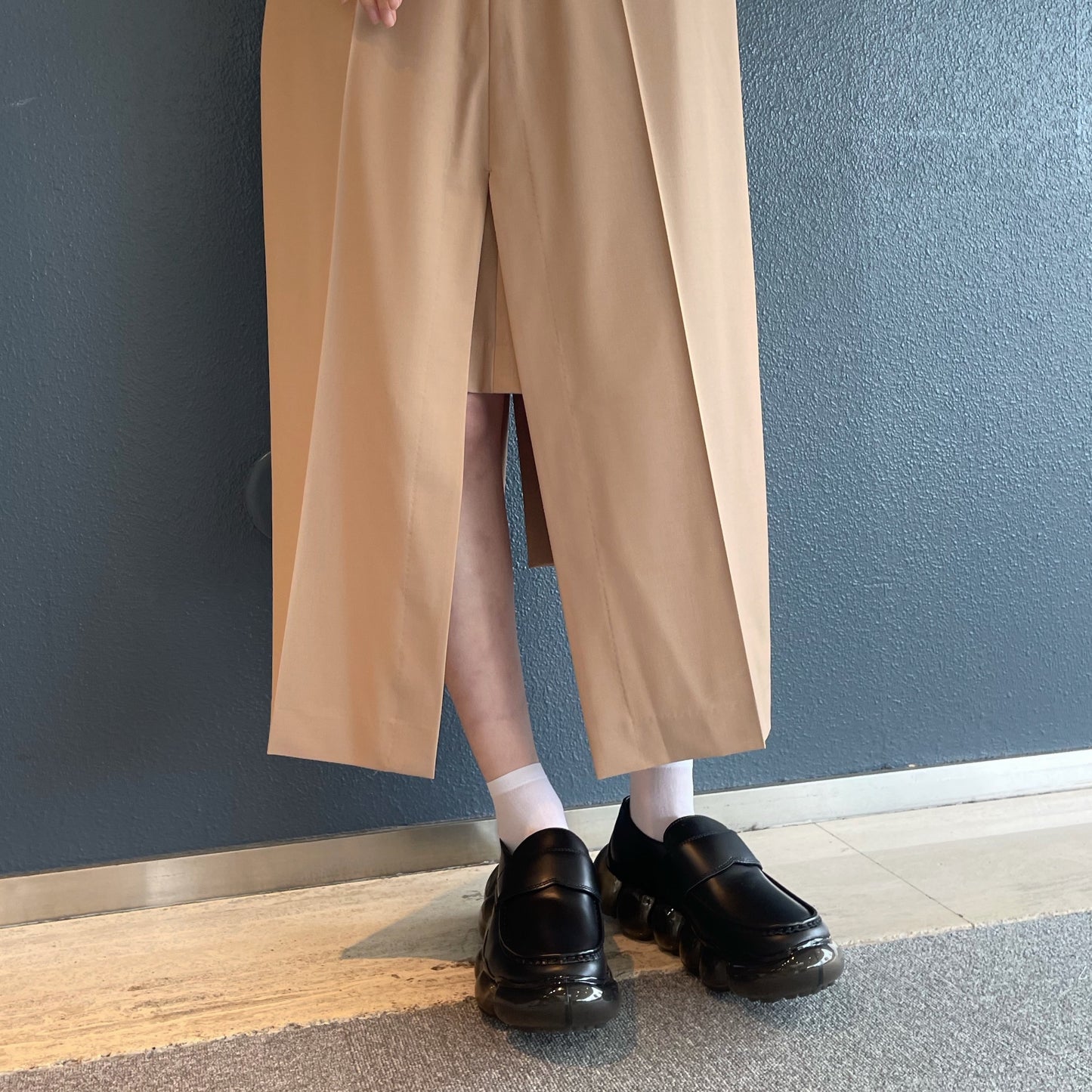 son skirt / beige / セパレートスカート