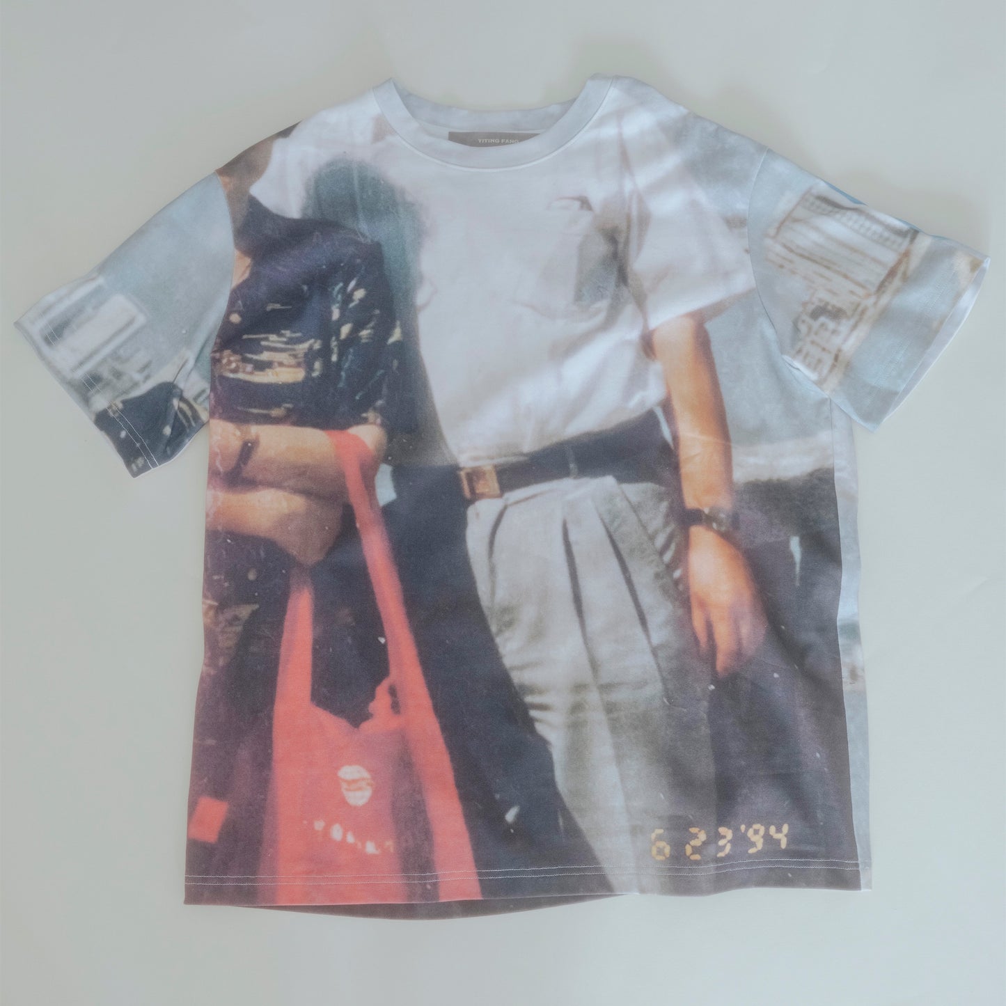 Grandpa big Tee / print / プリントTシャツ