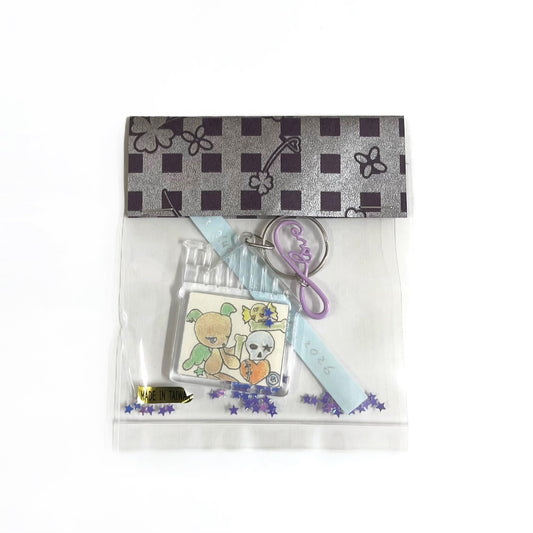 【Xue Tsung-Hsien】original drawing keychain / cherish / キーチェーン