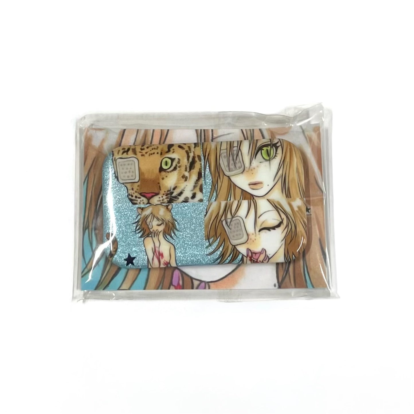 【oliwa】Leopard girl pin / バッジ