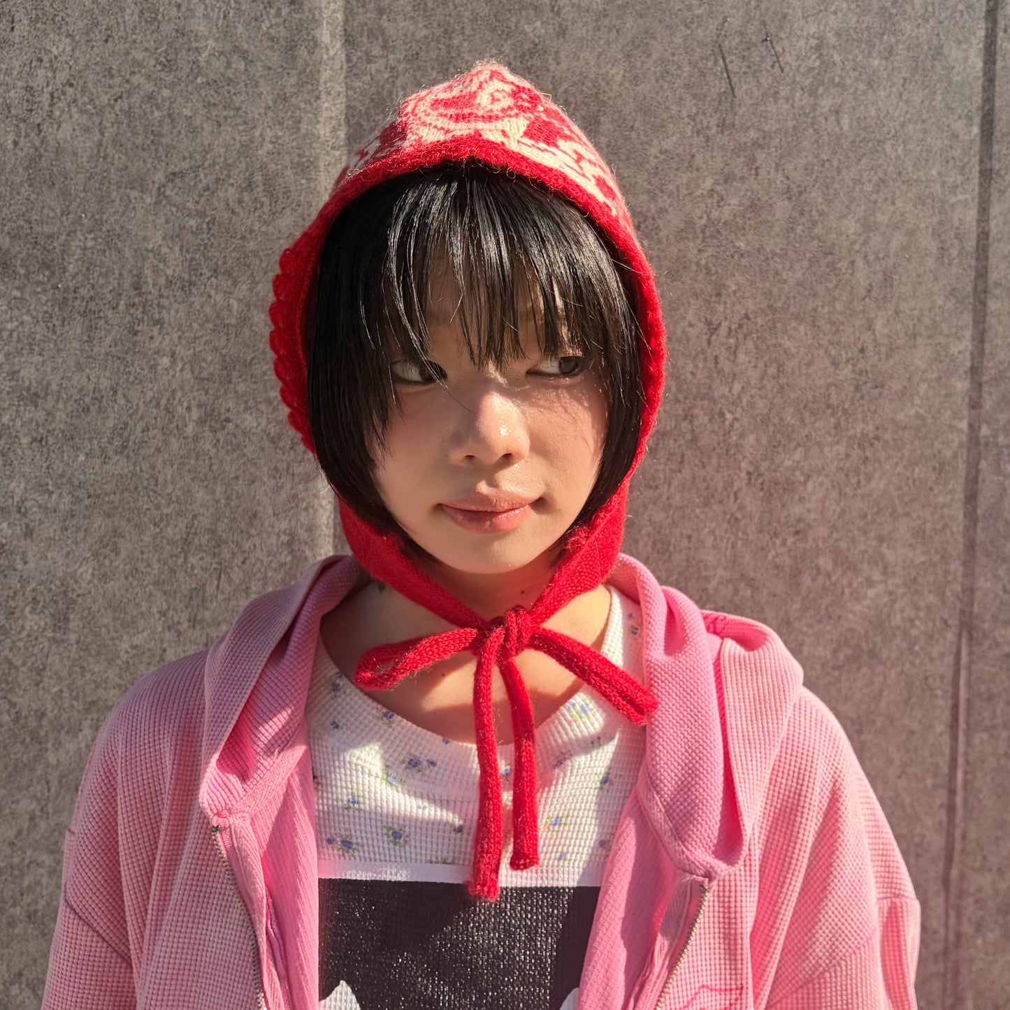 Ties Balaclavas / Red & White / バラクラバ