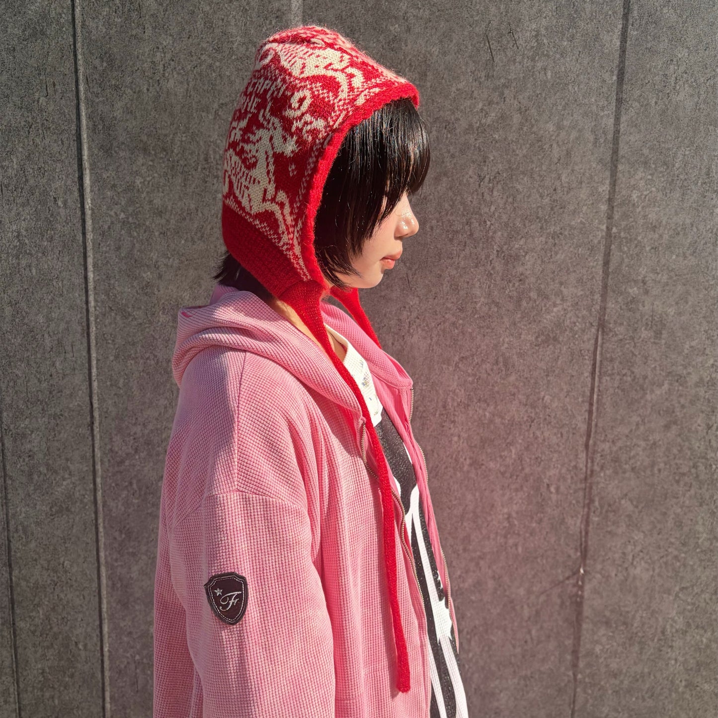 Ties Balaclavas / Red & White / バラクラバ