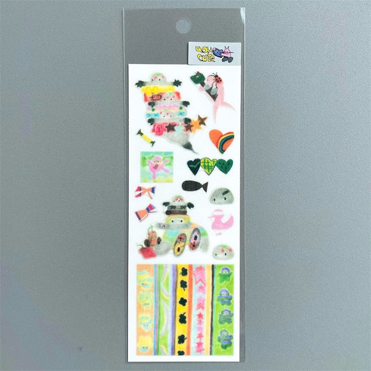 【uou_cute】Sticker ghost / ステッカー