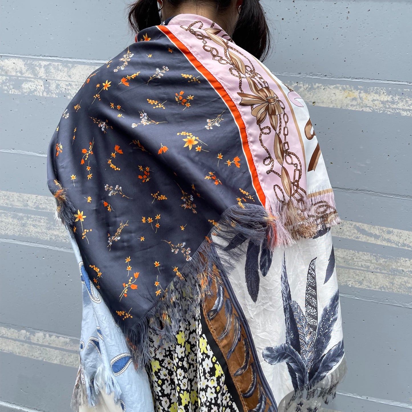 SCARF SHAWL / ASSORT / スカーフショール